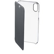 CLEARBOOKIPH8XK [CLEARBOOK 手帳型 カード収納 iPhone XS/X ケース ブラック]