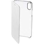 CLEARBOOKIPH8XW [CLEARBOOK 手帳型 カード収納 iPhone XS/X ケース ホワイト]