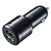 QuickCharge 3.0 対応 カーチャージャー 2ポート CAR-CHR72QU