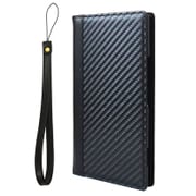 XZP2BK [Xperia XZ2 Premium 耐衝撃 手帳型ケース ブラック]