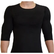 Funkybod ファンキーボッド パッド内蔵アンダーシャツ T-shirt ブラック S FB-Ts/SBK