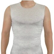Funkybod ファンキーボッド パッド内蔵アンダーシャツ Sleeveless グレイ L FB-Sl/LGR