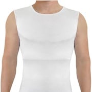 Funkybod ファンキーボッド パッド内蔵アンダーシャツ Sleeveless ホワイト L FB-Sl/LWH