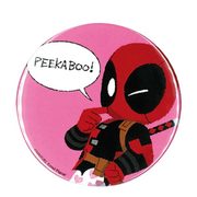 SPDP1228 MARVEL デッドプール PEEKA BOO 缶バッジ [キャラクターグッズ]