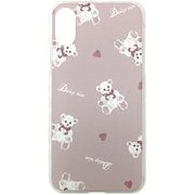 DR6-S2PINK [iPhone X用ケース デイジーリコ ホワイトベアー ピンク]