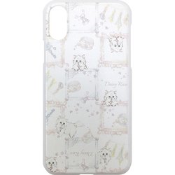 DR7-S2WHITE [iPhone X用ケース デイジーリコ ドリーミングキャット ホワイト　]