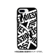 DIPH-009-MTBLW [Mold Case for iPhone 8 Plus/7 Plus/6 Plus/6s Plus Multi Tape Black/White]