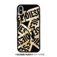 DIPH-007-MTGBL [Mold Case for iPhone X Multi Tape Gold/Black]