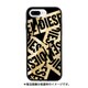DIPH-009-MTGBL [Mold Case for iPhone 8 Plus/7 Plus/6 Plus/6s Plus Multi Tape Gold/Black]