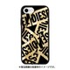 DIPH-008-MTGBL [Mold Case for iPhone 8/iPhone 7/iPhone 6s/iPhone 6 Multi Tape Gold/Black]
