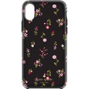 iPhone X Protective Hardshell Case Spriggy Floral Multi/Black/Gems KSIPH-076-SFBG