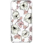 iPhone X Protective Hardshell Case Dreamy Floral Cream/Rose Dew/Tech Pink Sand/Black/Gold Foil KSIPH-076-DFCRG