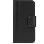 iPhone X FOLIO CASE Black Leather DIPH-010-BLKLL