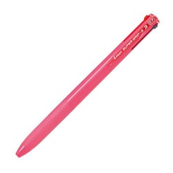 ボールペン スーパーグリップG3 細字 油性 黒・赤・青インク 0.7mm ピンク BKSG-30F-P