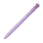 ボールペン スーパーグリップG3 細字 油性 黒・赤・青インク 0.7mm パープル BKSG-30F-PU