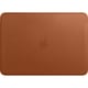 MRQM2FE/A [13インチMacBook Air/MacBook Pro用レザースリーブ サドルブラウン]