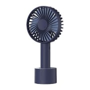 充電式 ワイド扇風機 ネイビー IQ-WI-FAN-NV