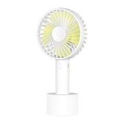 充電式 ワイド扇風機 ホワイト IQ-WI-FAN-WH