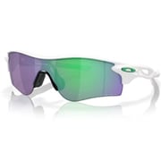 RadarLock Path（レーダーロック パス） AsiaFit（Low Bridge Fit） OO9206-4338 Polished White/Prizm Jade 国内正規品 [スポーツサングラス]