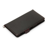 PG-XZ2PFP01BK [Xperia XZ2 Premium用 フリップカバー PUレザーダメージ加工シリーズ  ブラック]