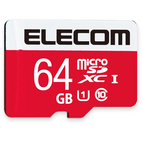 GM-MFMS064G [microSDXCカード 64GB Class10 UHS-I U1 80MB/s Nintendo Switch 動作確認済 防水 IPX7準拠 SD変換アダプター付]