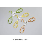 乾きやすく伸縮するハンガー 3本組