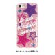 md-74118 [iPhone 8/iPhone 7 Lovetoxic ロゴ/ピンク ラメシリコンケース]