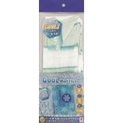 ガーゼマフラー 保冷剤付き マルチボーダー CLMB-100H-GR