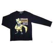 68861 ポケットモンスター(劇場版) 長袖Tシャツ 110cm BK [キャラクターグッズ]