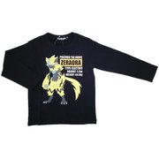 68861 ポケットモンスター(劇場版) 長袖Tシャツ 130cm BK [キャラクターグッズ]