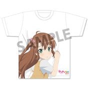 のんのんびより ばけーしょん 抱きつかれTシャツ 越谷小鞠 Lサイズ [キャラクターグッズ]