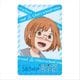 ちおちゃんの通学路 ICカードステッカー ちお表情ブルー [キャラクターグッズ]