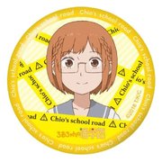 ちおちゃんの通学路 ポリカバッジ ちお表情イエロー [キャラクターグッズ]