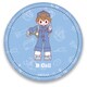 はたらく細胞 レザーバッジ SWEETOY-G [約55×55mm]