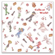 はたらく細胞 プレミアムチケットケース SWEETOY-B [キャラクターグッズ 205×100mm]
