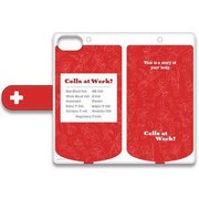 iPhone SE/5s/5 手帳型スマホケース はたらく細胞 SWEETOY D [キャラクターグッズ]