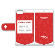 iPhone 8 Plus/7 Plus/6s Plus/6 Plus 手帳型スマホケース はたらく細胞 SWEETOY D [キャラクターグッズ]