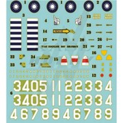 KSLQ-008 中華民国空軍 T-34C デカールセット KASLホビー KSLQ-001用 [デカール]