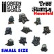 GSWD1686 切り株セット お化けの森 若木 10個 [レジン製ジオラマパーツ]