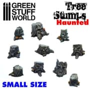 GSWD1686 切り株セット お化けの森 若木 10個 [レジン製ジオラマパーツ]