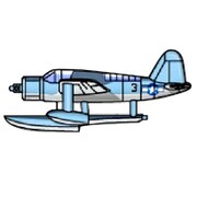 04201 アメリカ海軍艦載機 OS2U [1/200スケール プラモデル]