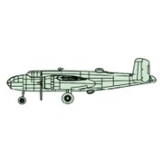 04204 B-25B ミッチェル [1/200スケール プラモデル]