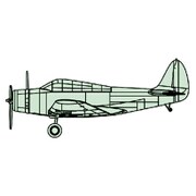 04206 ダグラス TBD-1 デバステーター [1/200スケール プラモデル]