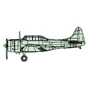 04207 ダグラス SBD-3 ドーントレス [1/200スケール プラモデル]