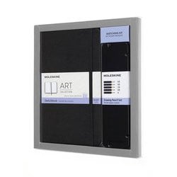 ART PLUS スケッチ用キット ハードカバー プレーン(無地) ブラック BUNDARTGPHA