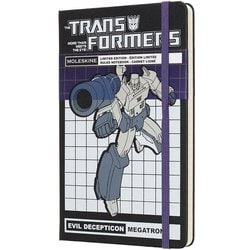 LETFQP060MT [トランスフォーマー 限定版ノートブックバー ハードカバー ラージ ルールド(横罫) ブラック]