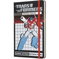 LETFQP060OP [トランスフォーマー 限定版ノートブックバー ハードカバー ラージ ルールド(横罫) ブラック]