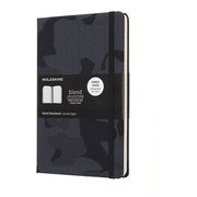ノマドブレンドコレクション 限定版ノートブック ハードカバー ラージ ルールド(横罫) カモフラージュブラック LCBD03QP060CAMOA