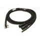 フォノケーブル XLRプラグ 1.2m PHONO-1.2tripleC-FM-B-L
