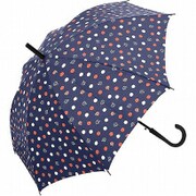 長傘 60cm テンテン2 ネイビー AM-7109-18
